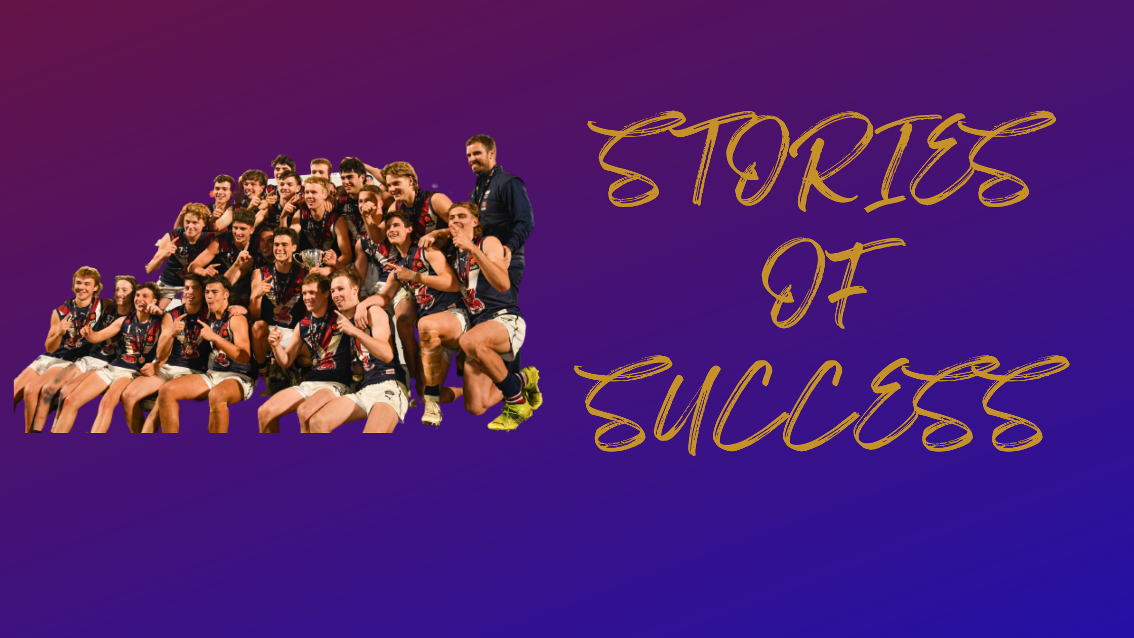 Stories of success: the Sandy Dragons premiership